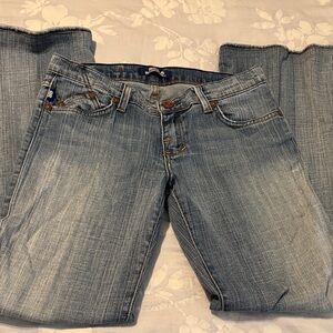 Rock & Republic Light Wash Blue Boot Cut Jeans 29 Banshee